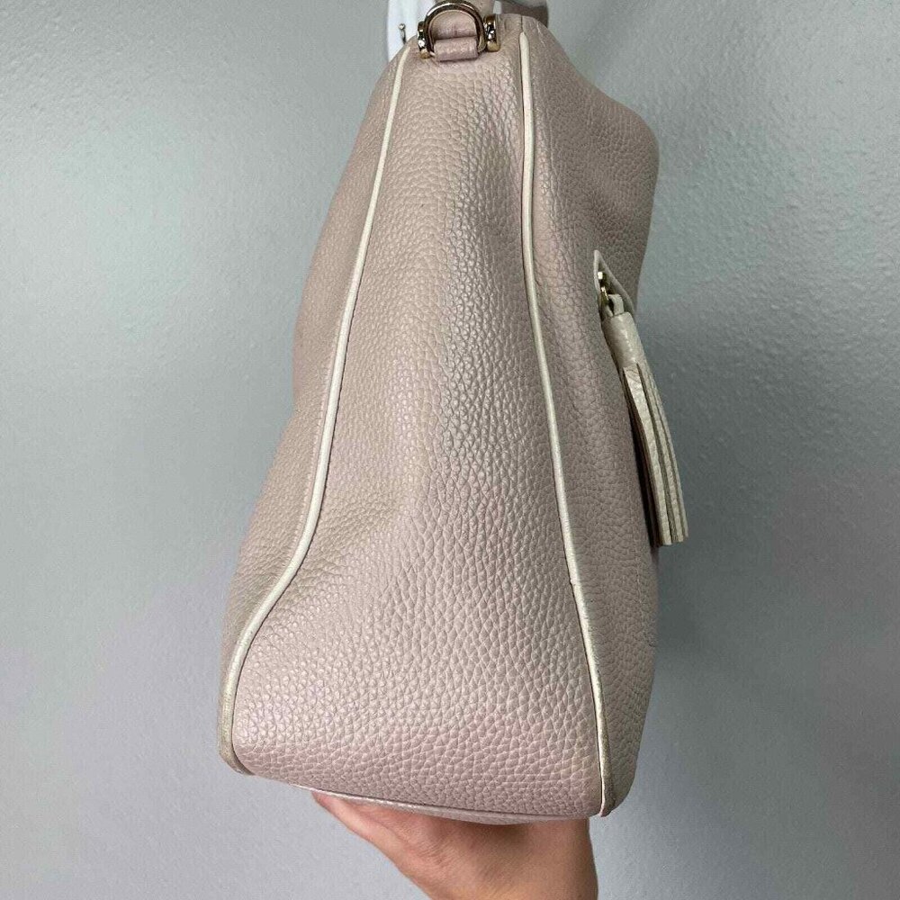 Kate Spade New York Pumice & Cement Michaela Chester Street Leather Shoulder - Picture 9 of 16